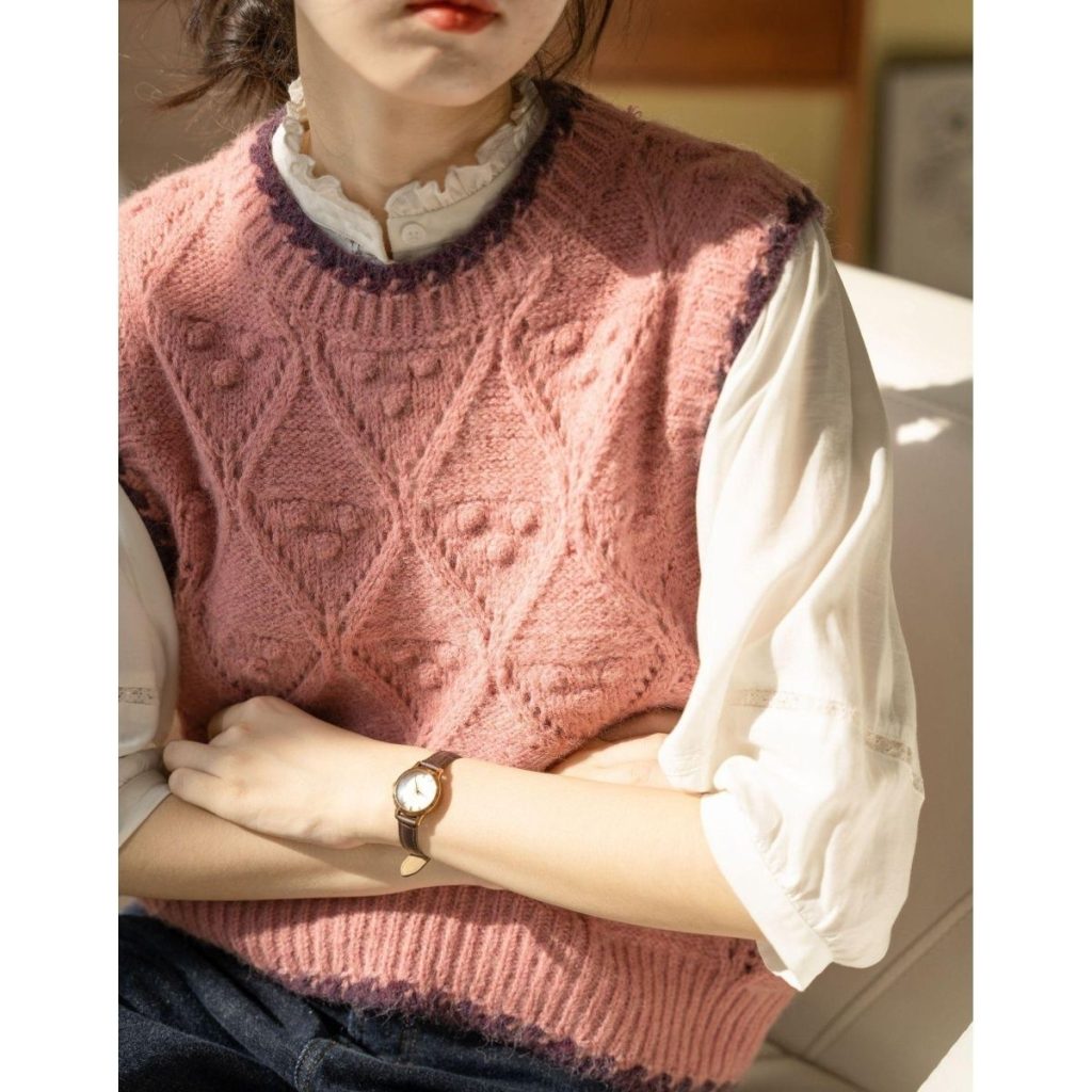 how to style a sweater vest