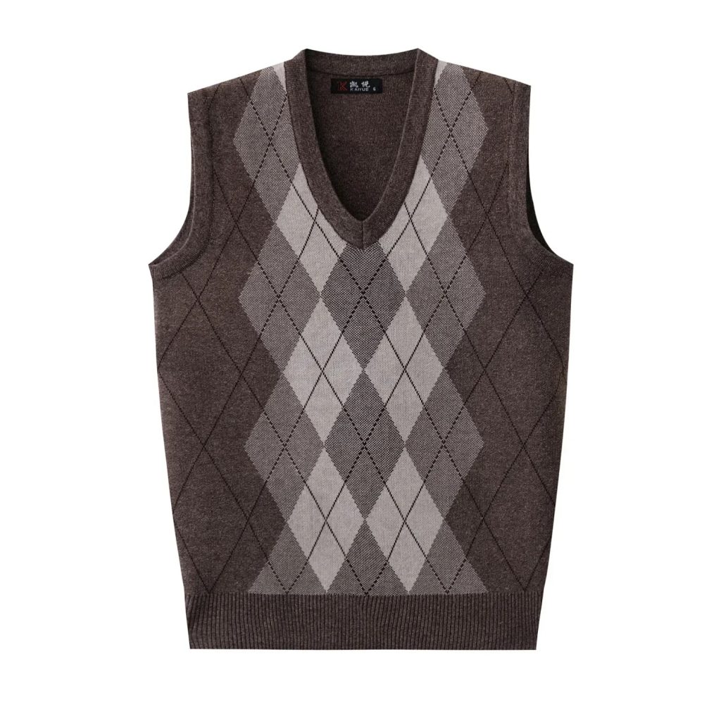 argyle sweater vest