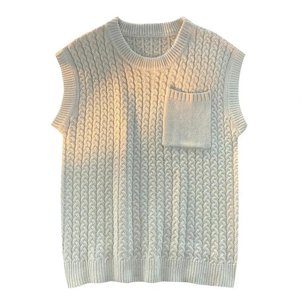 cable knit sweater vest