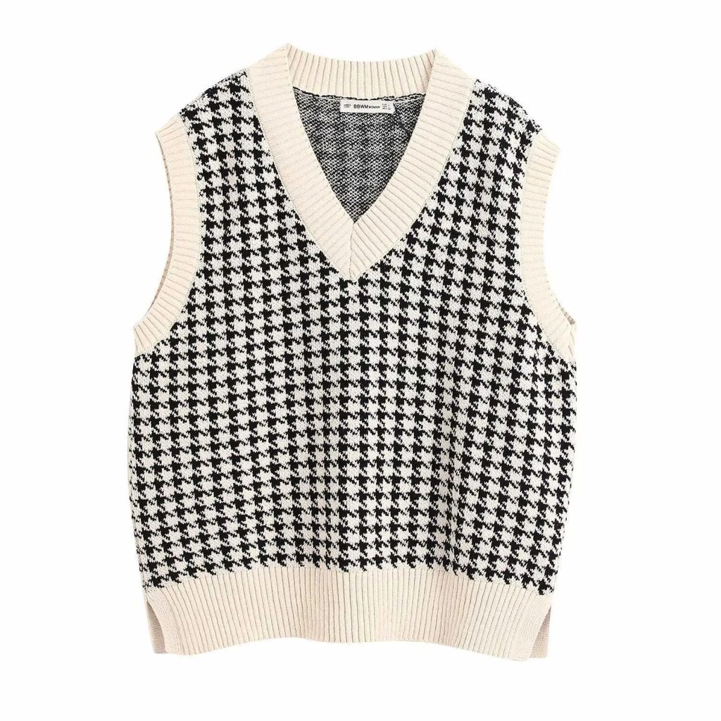 sleeveless sweater vest