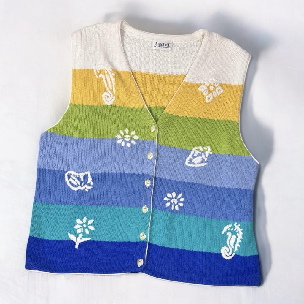 sleeveless sweater vest