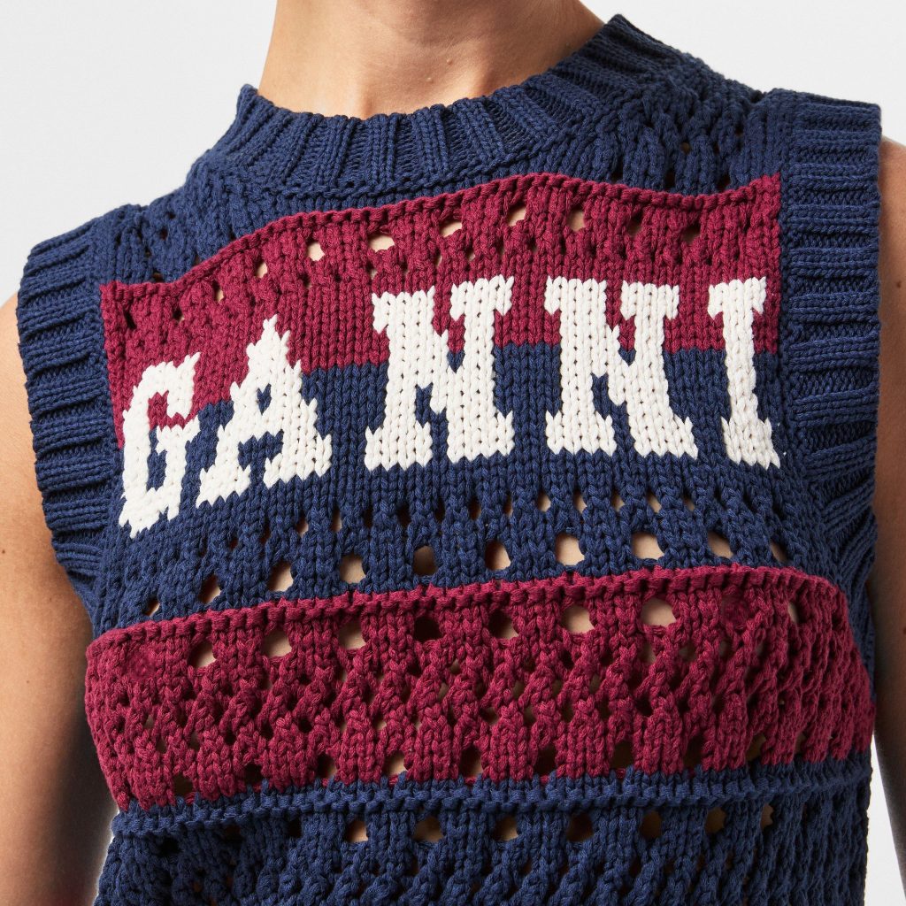 ganni sweater vest