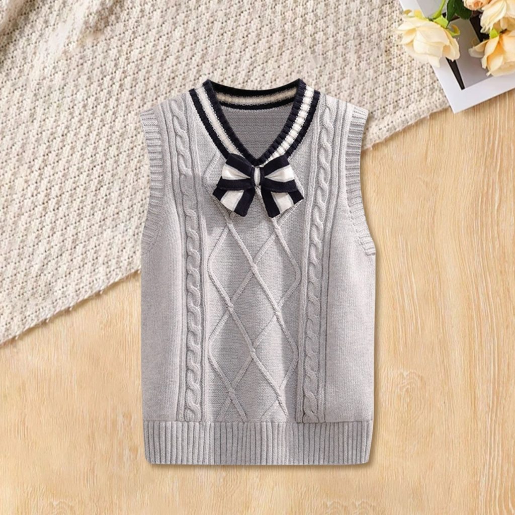 girls sweater vest