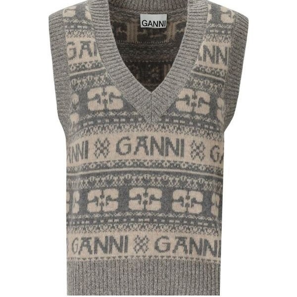 ganni sweater vest