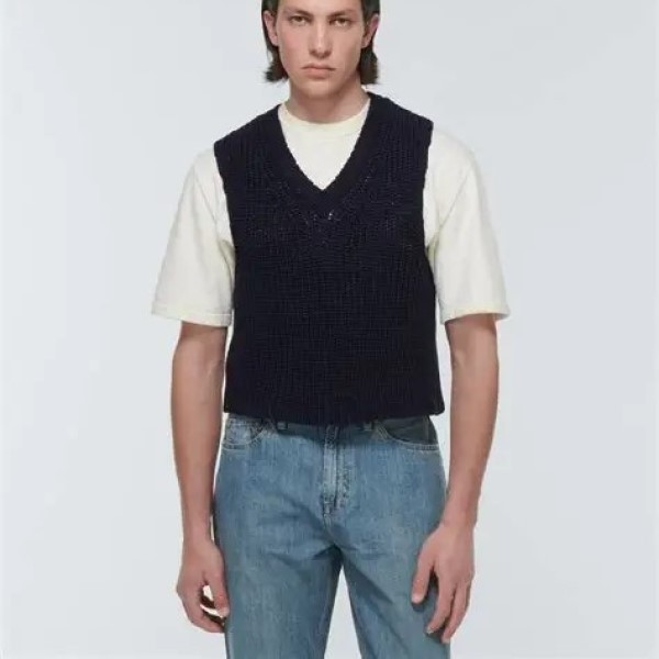 cotton sweater vest