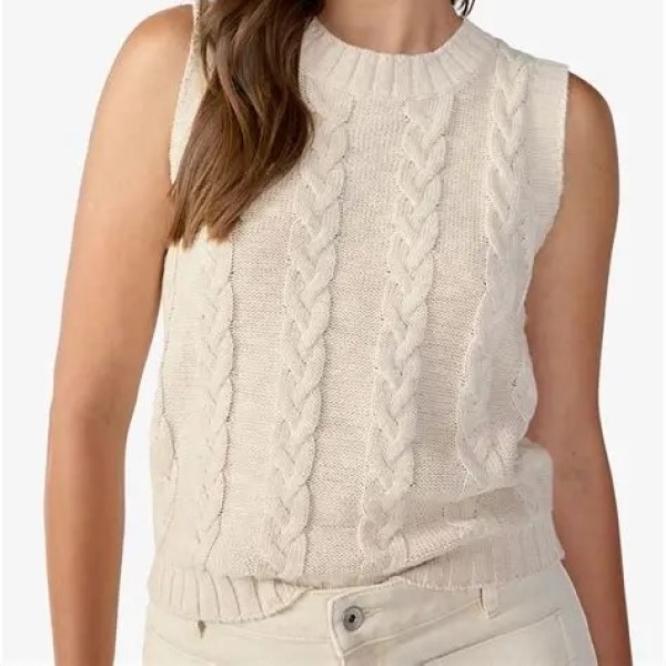 cotton sweater vest