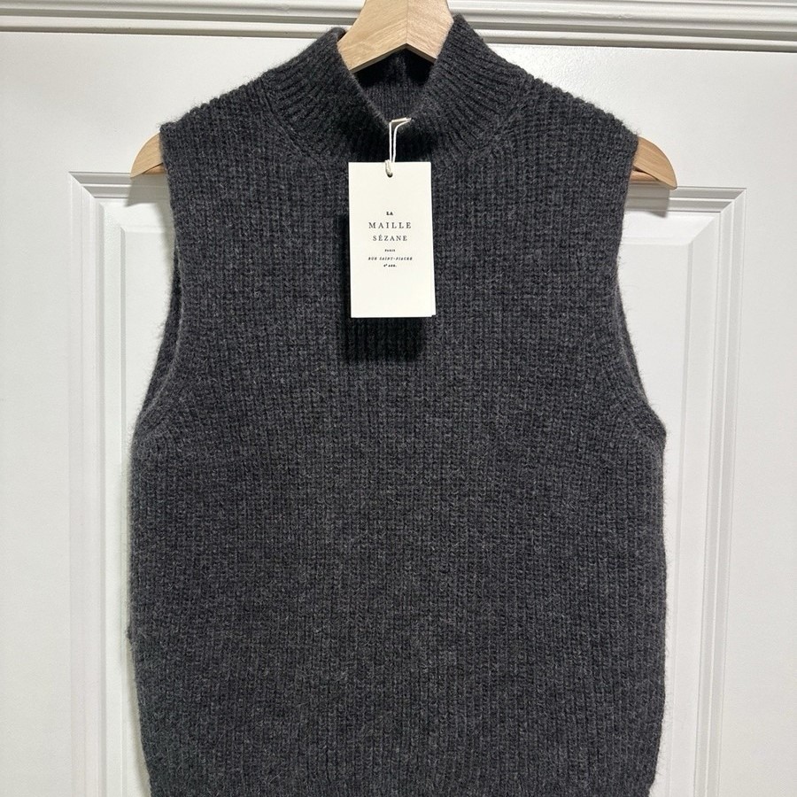 sezane sweater vest
