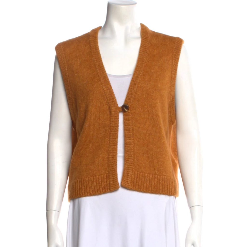 sezane sweater vest