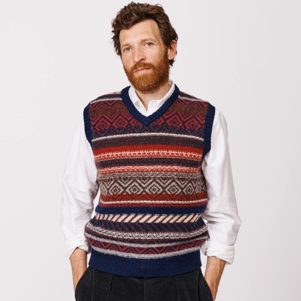 mens wool sweater vest