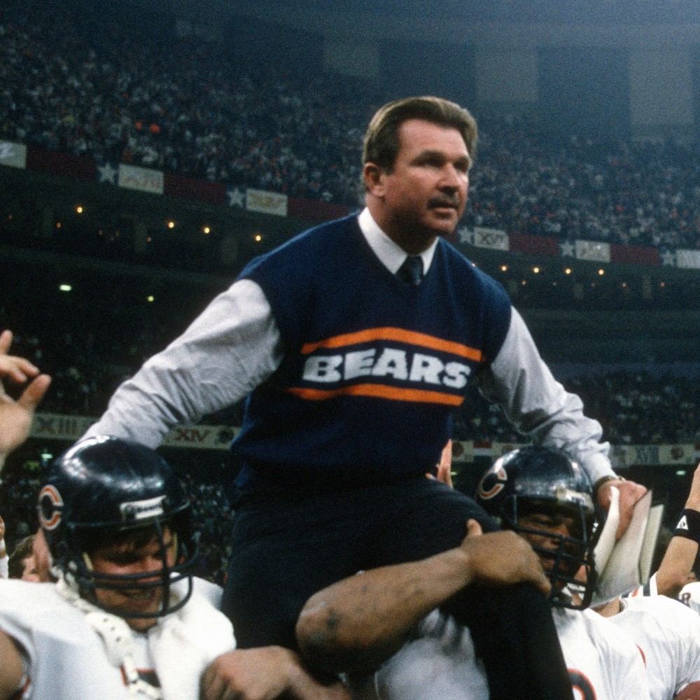mike ditka sweater vest