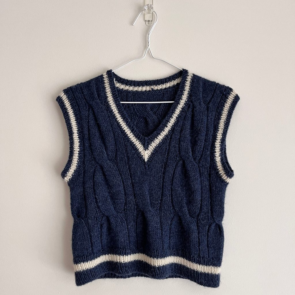 sweater vest knitting pattern