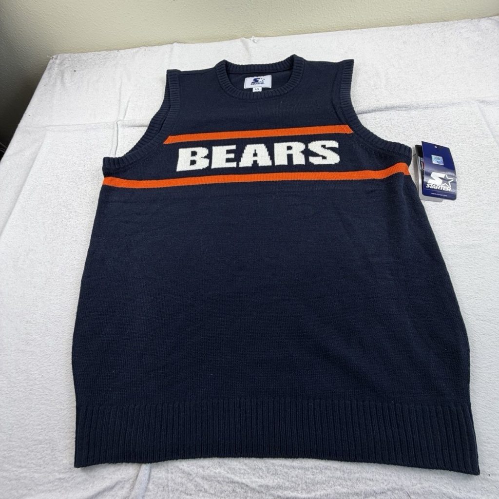 mike ditka sweater vest