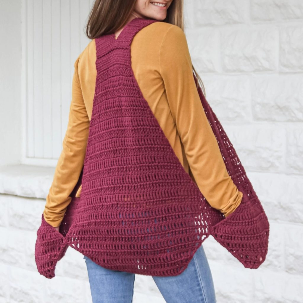 crochet sweater vest pattern