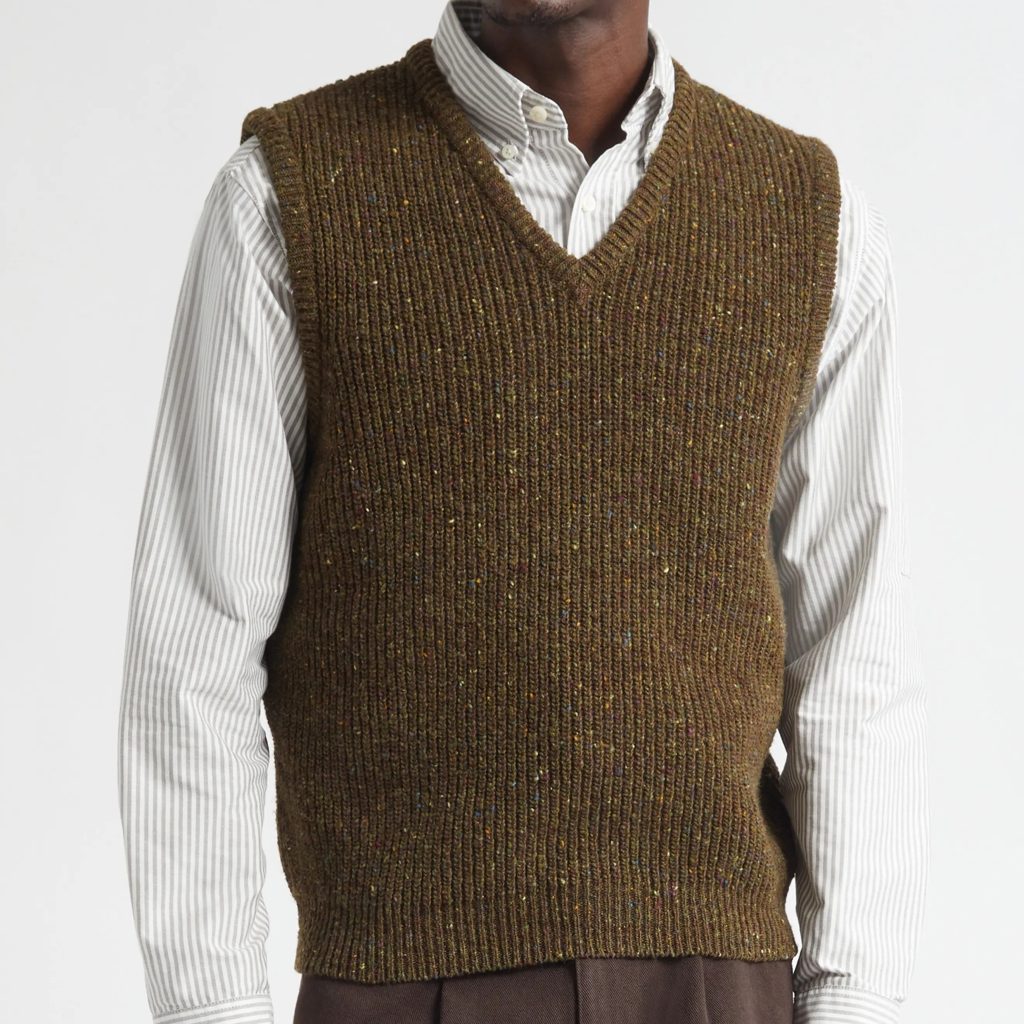mens wool sweater vest