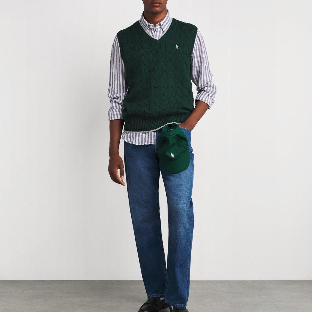 polo sweater vest