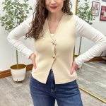sweater vest cardigan
