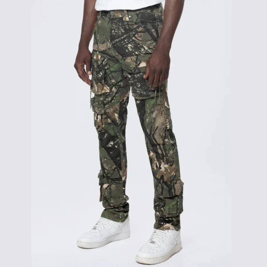 slim cargo pants