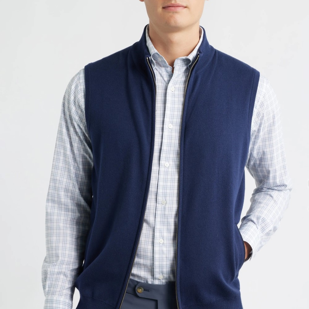 mens sweater vest outfit