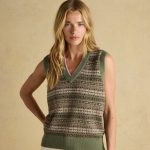 fair isle sweater vest
