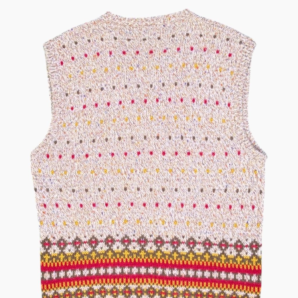 mens fair isle sweater vest