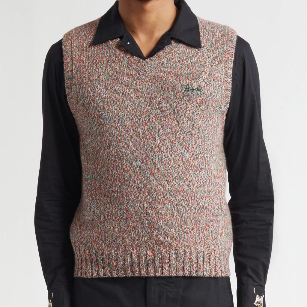 mens fair isle sweater vest