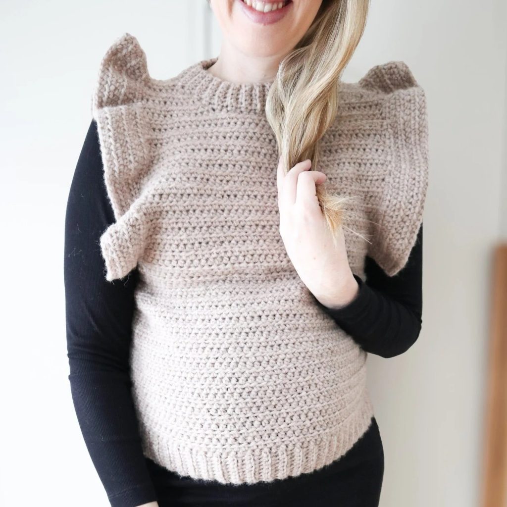 crochet sweater vest pattern
