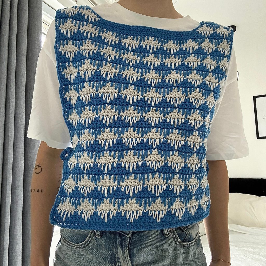 crochet sweater vest pattern