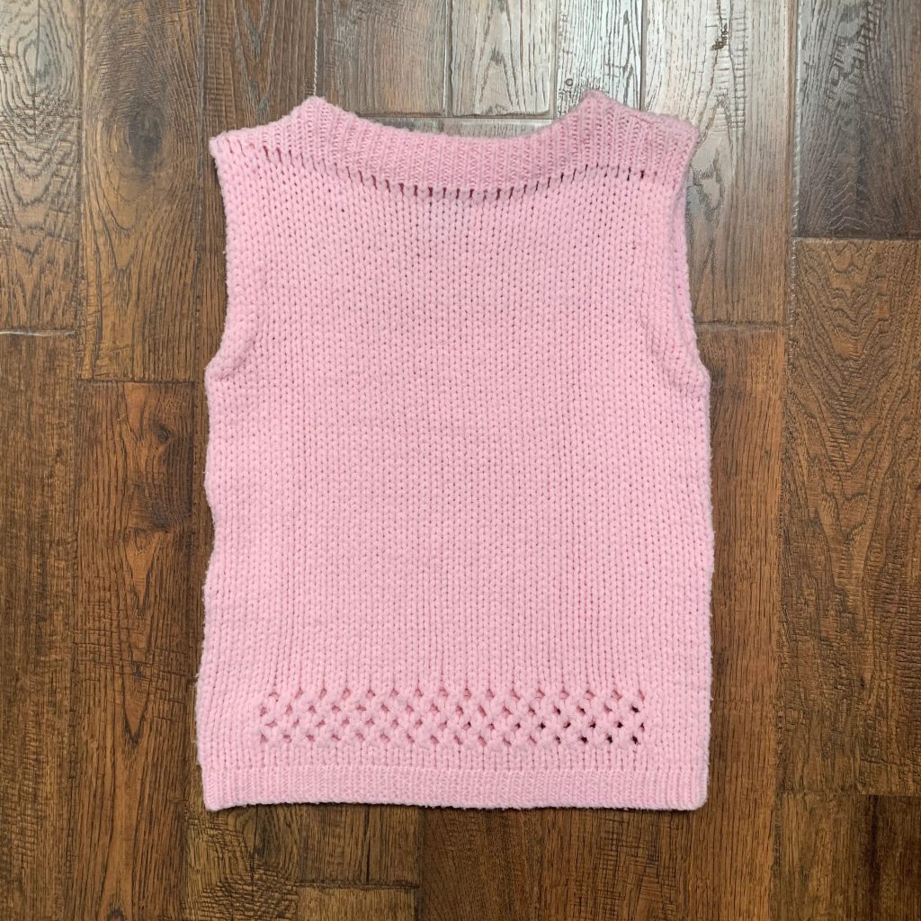 vintage sweater vest