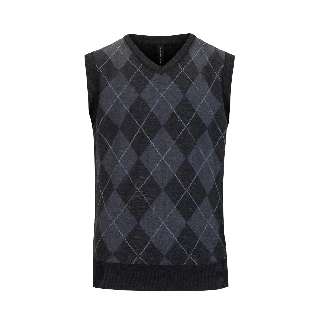 mens black sweater vest