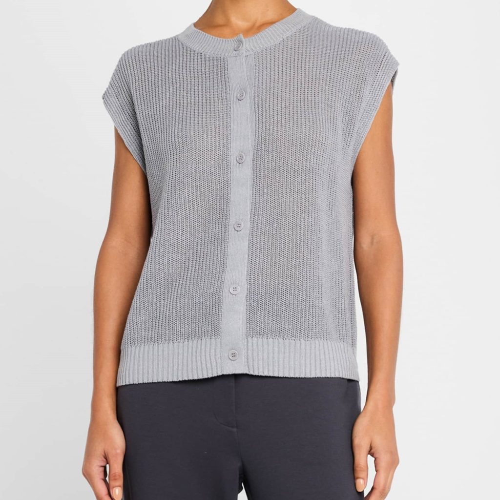 cotton sweater vest