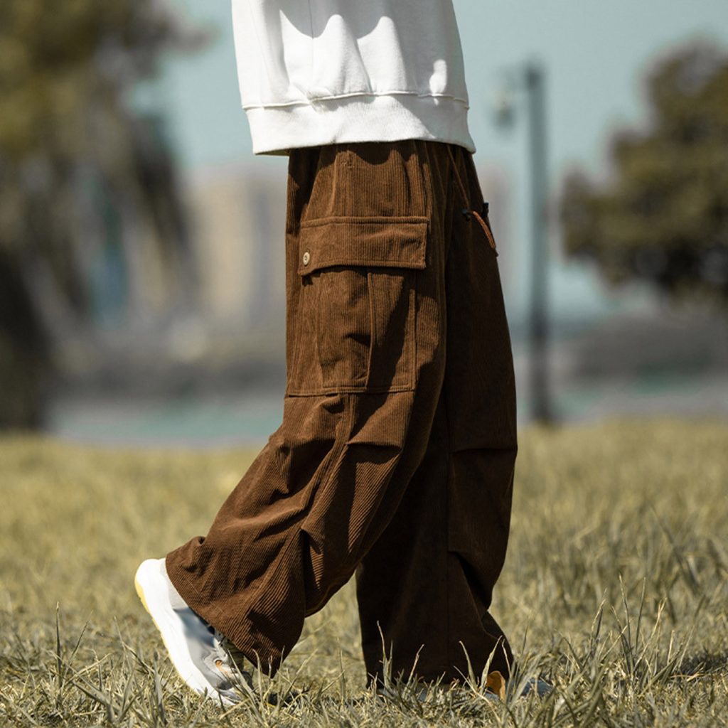 corduroy cargo pants