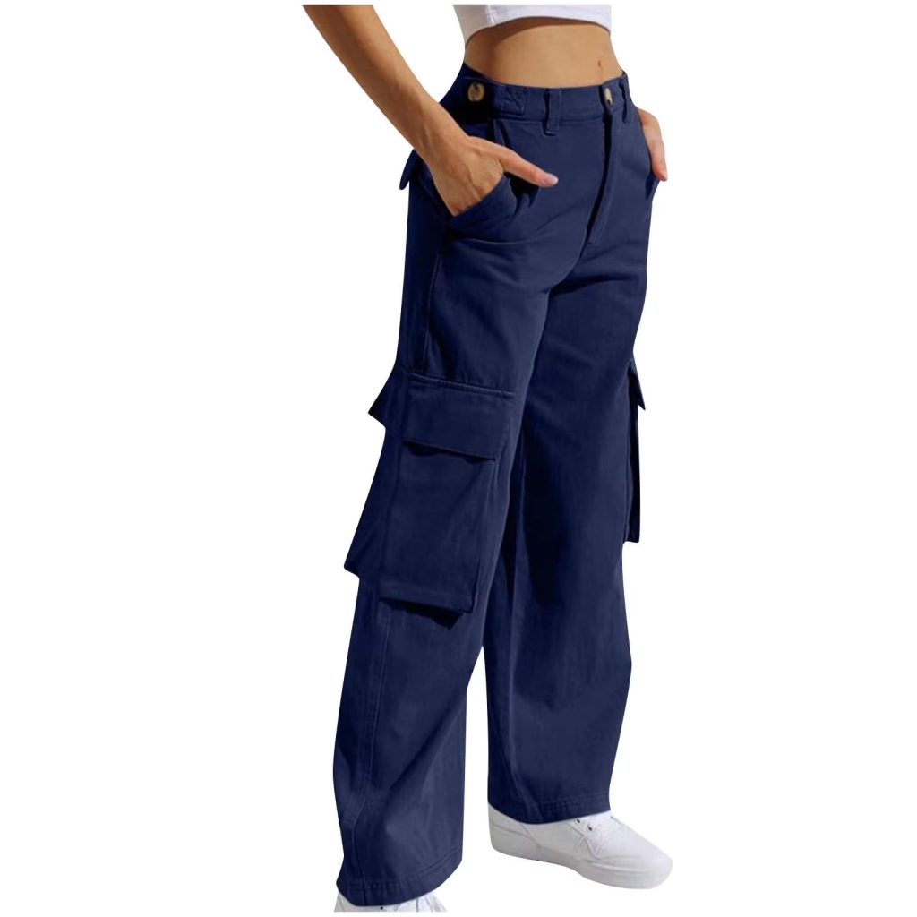 navy cargo pants