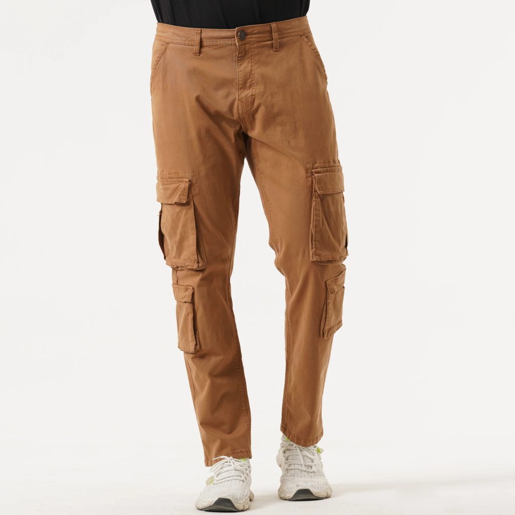 mens khaki cargo pants