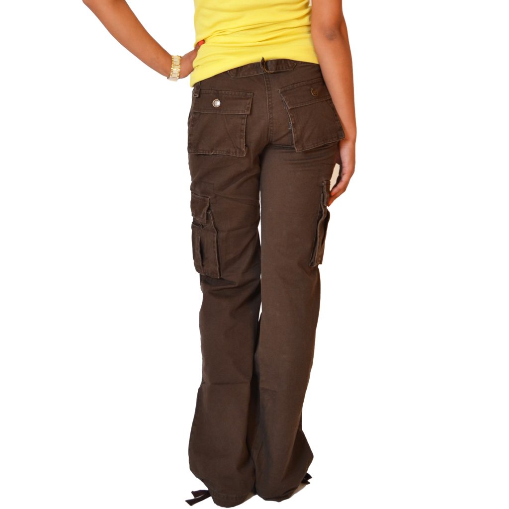 brown cargo pants women