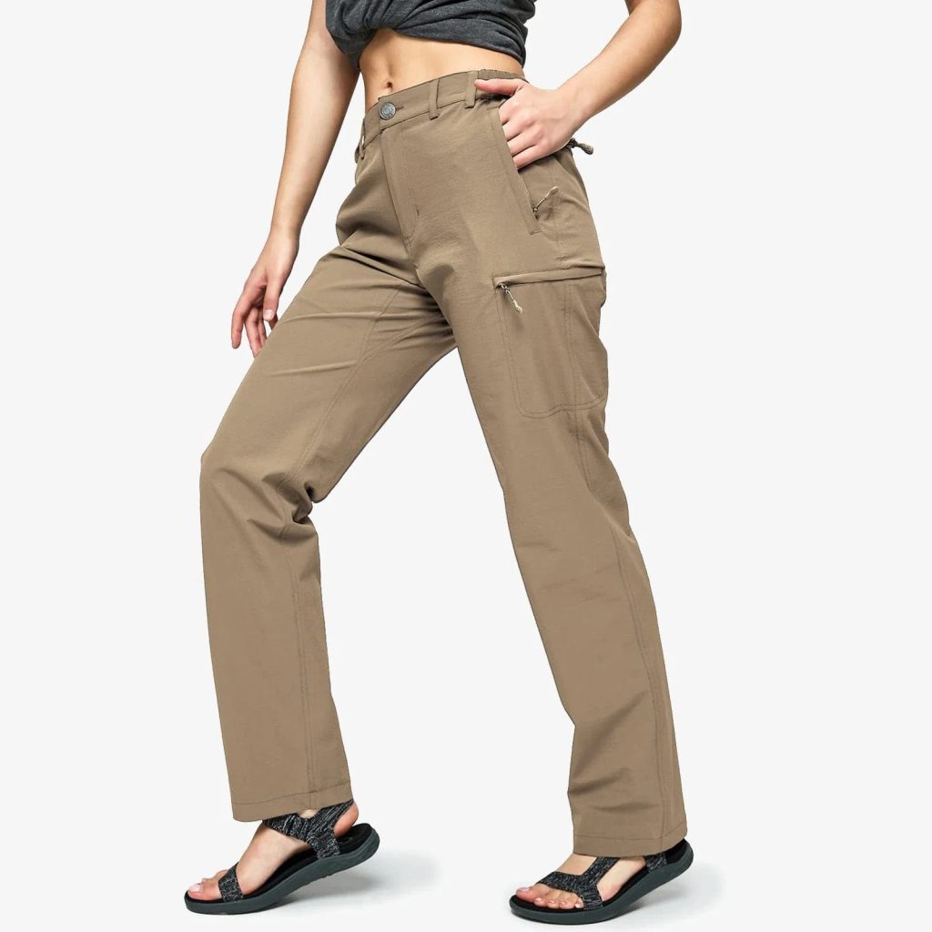 brown cargo pants women